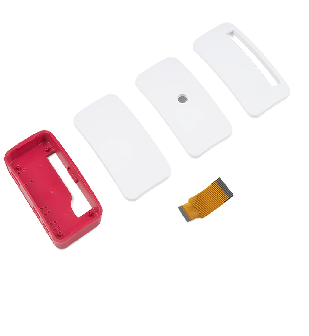 Caja Original Para Raspberry Pi Zero W - Rojo/Blanco