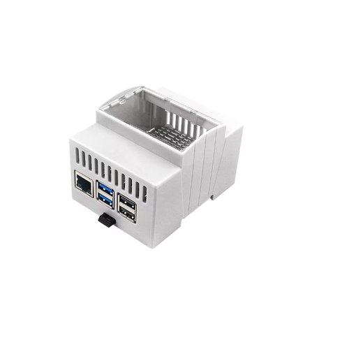 Caja para Raspberry Pi 5 con Riel DIN