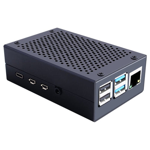 Caja Metálica para Raspberry Pi 4 B con Ventilador