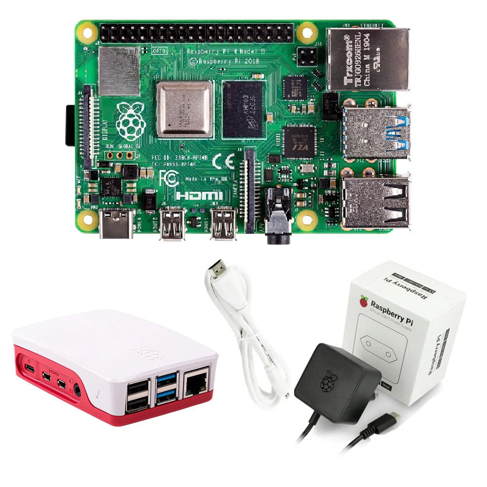 Kit Raspberry Pi 4 3GB RAM con Accesorios Originales