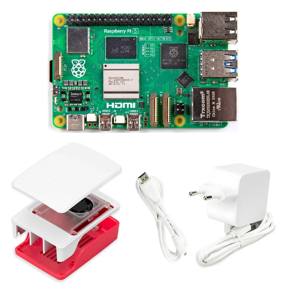 Kit Raspberry Pi 5 de 2GB RAM con Accesorios Originales