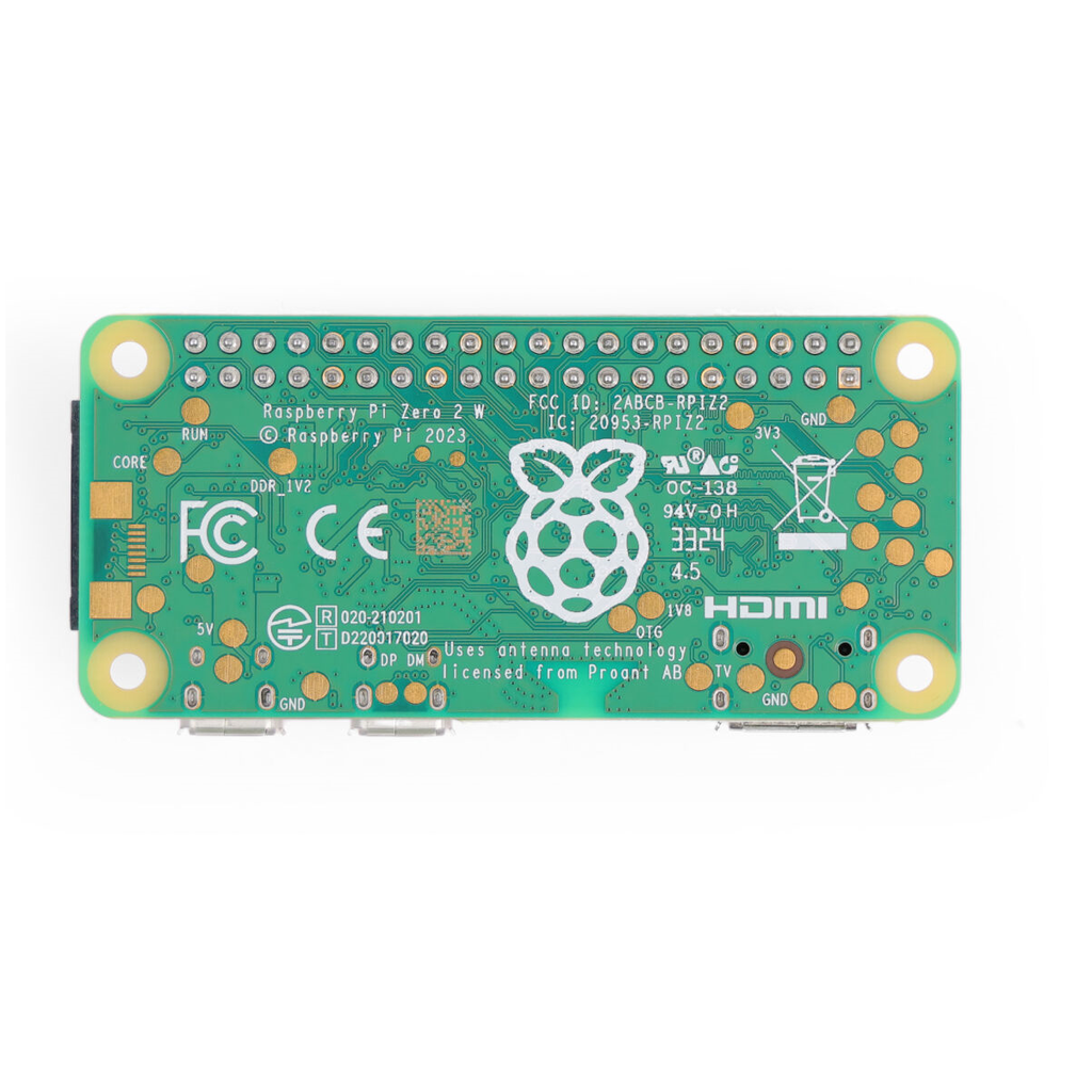 Kit Raspberry Pi Zero 2 W con Headers WiFi Bluetooth + Adaptadores y Disipador - Seeed Studio