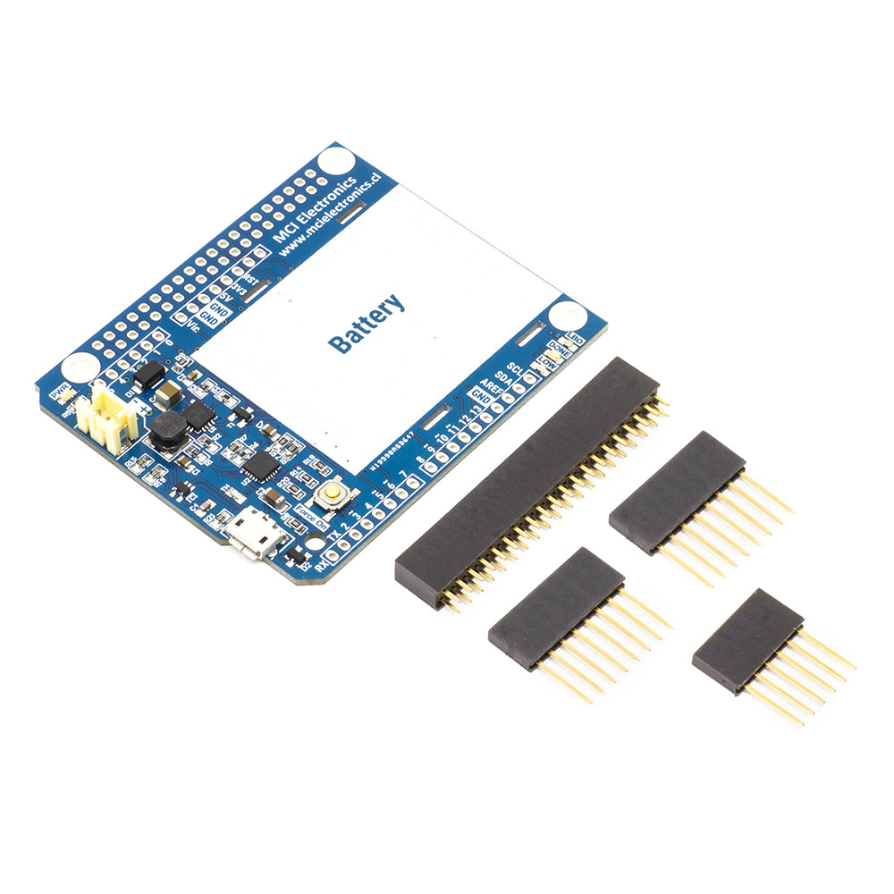 MCI Shield UPS para Raspberry Pi o Arduino