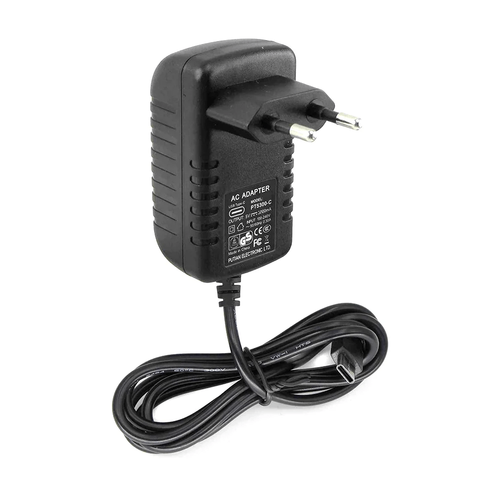 Transformador USB tipo C 5v 3A (compatible con Raspberry Pi 4)