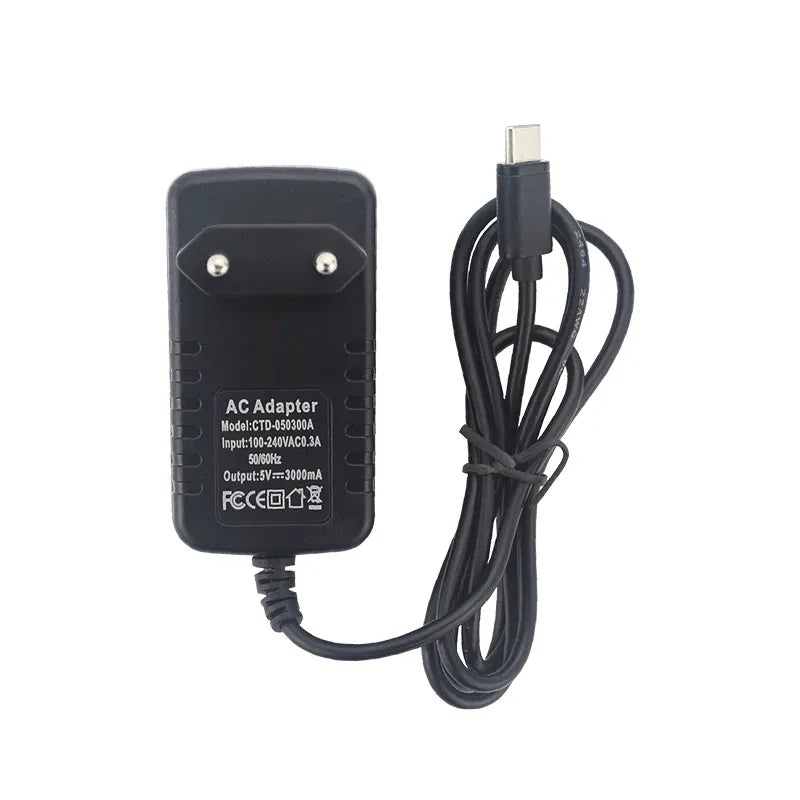 Transformador USB tipo C 5v 3A (compatible con Raspberry Pi 4)