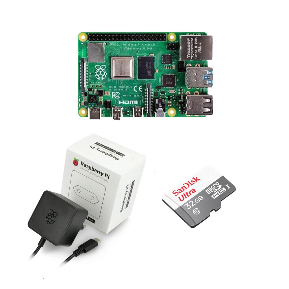 Kit de inicio Raspberry Pi 4 - 4Gb