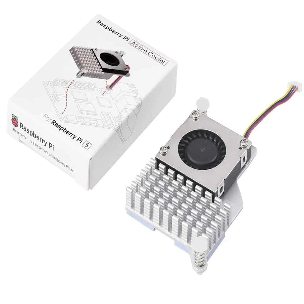 Ventilador Original para Raspberry Pi 5 con Disipador