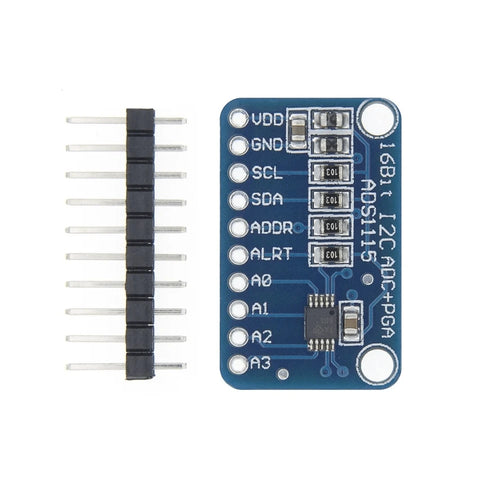 Módulo ADS1115 Conversor ADC I2C 16 bits 4 Canales