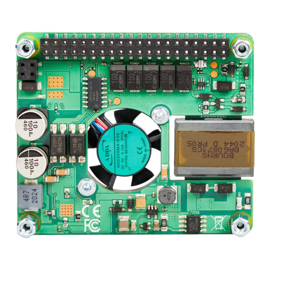 Raspberry Pi PoE+ HAT – Power Over Ethernet