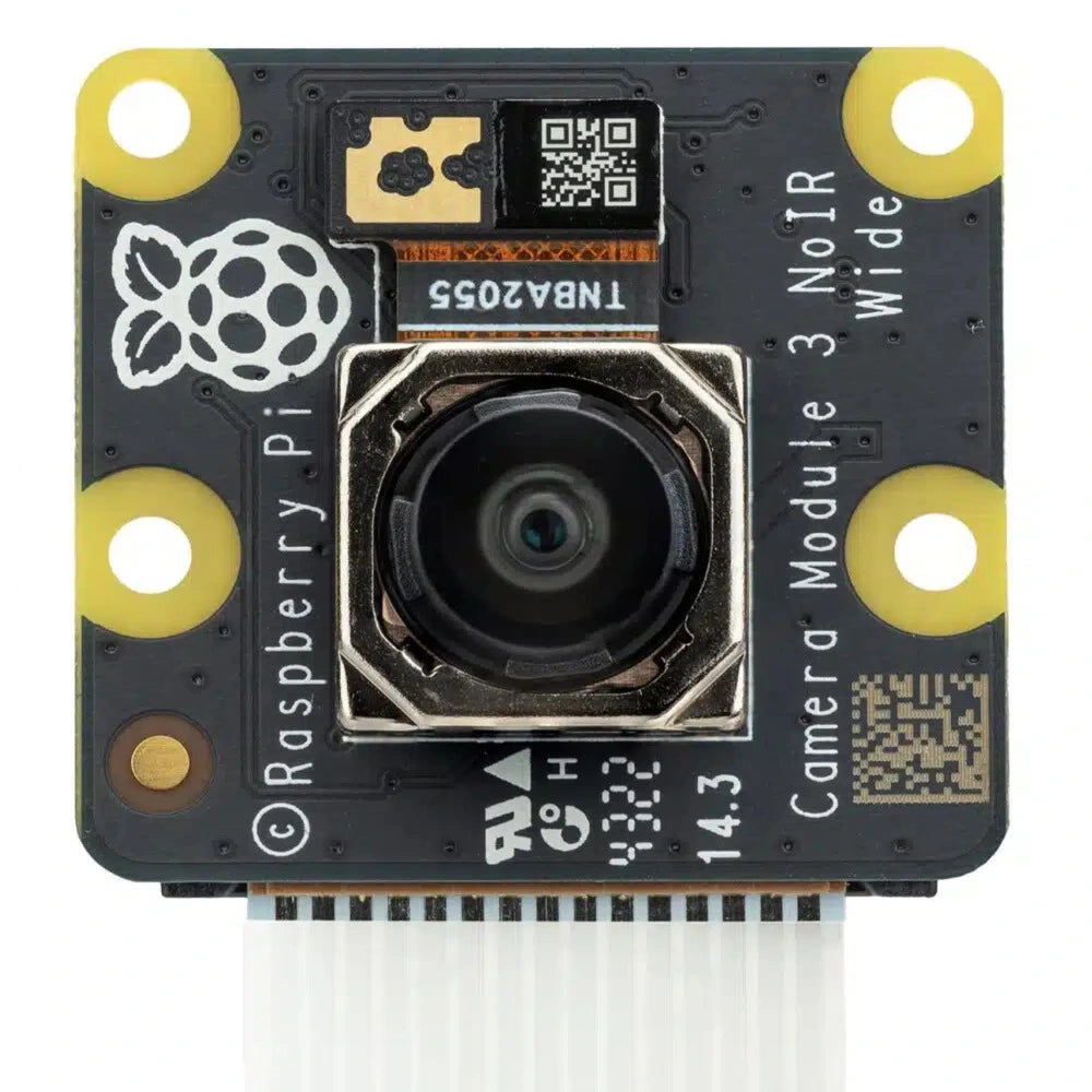 Cámara 3 NoIR Wide para Raspberry Pi de 12mp