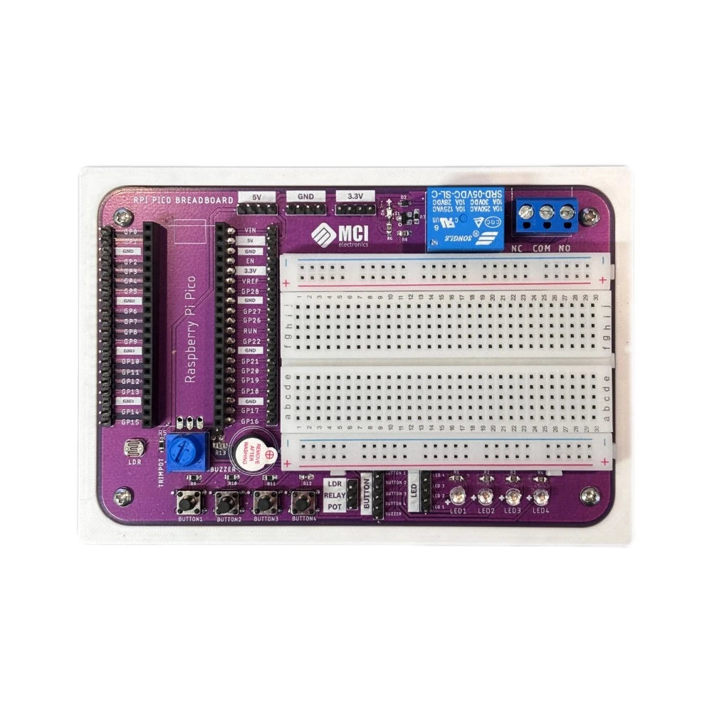 Kit de Prototipado en Breadboard para Raspberry Pi Pico