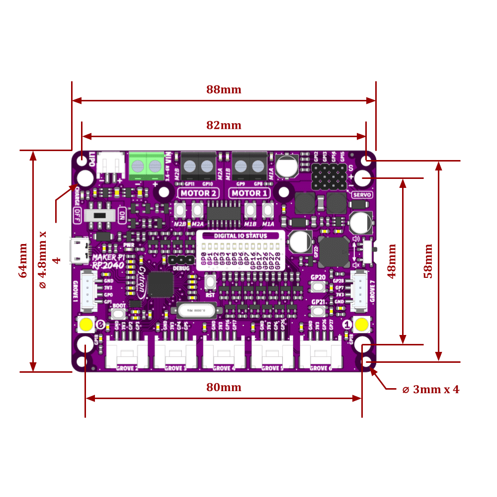 Maker Pi RP2040 - Cytron