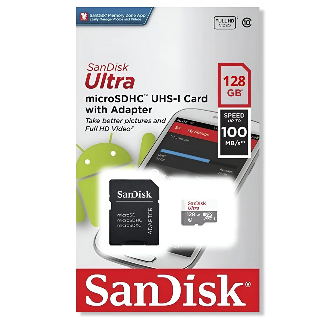 Memoria MicroSD 128GB Sandisk