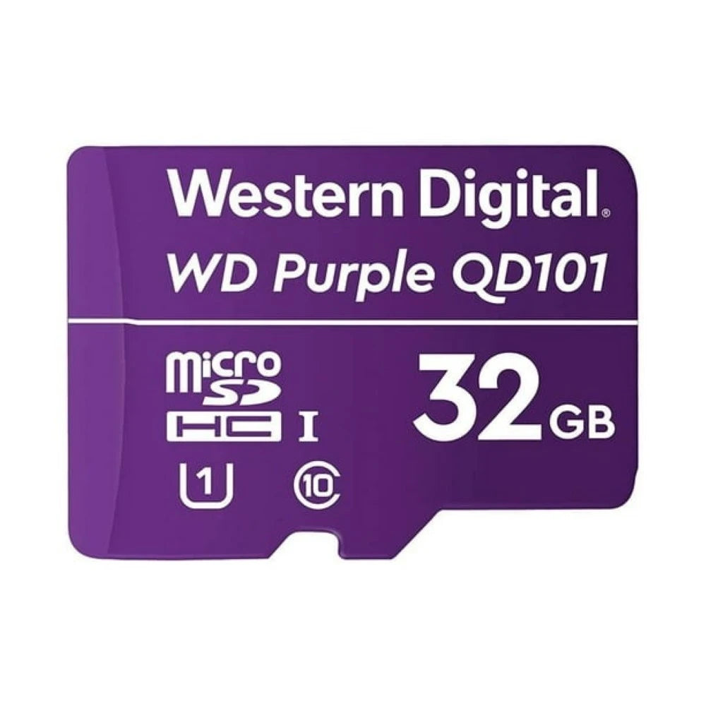 Memoria MicroSD 32GB WD Purple SDHC UHS-I Clase 10 4K 100MB/s