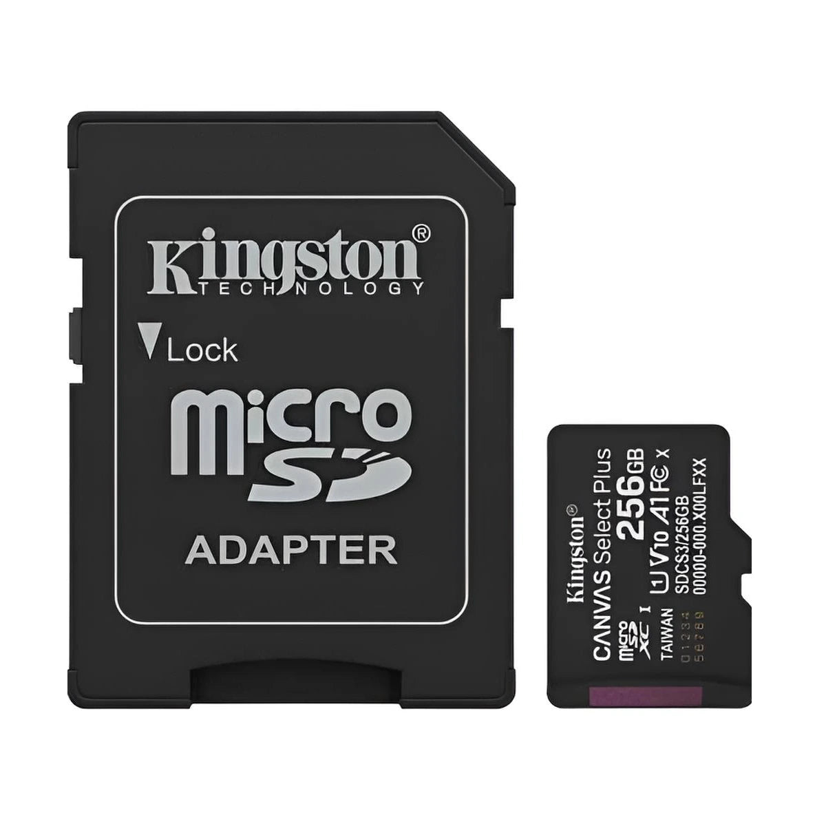 Memoria MicroSDXC 256GB Kingston Canvas Select Plus UHS-I