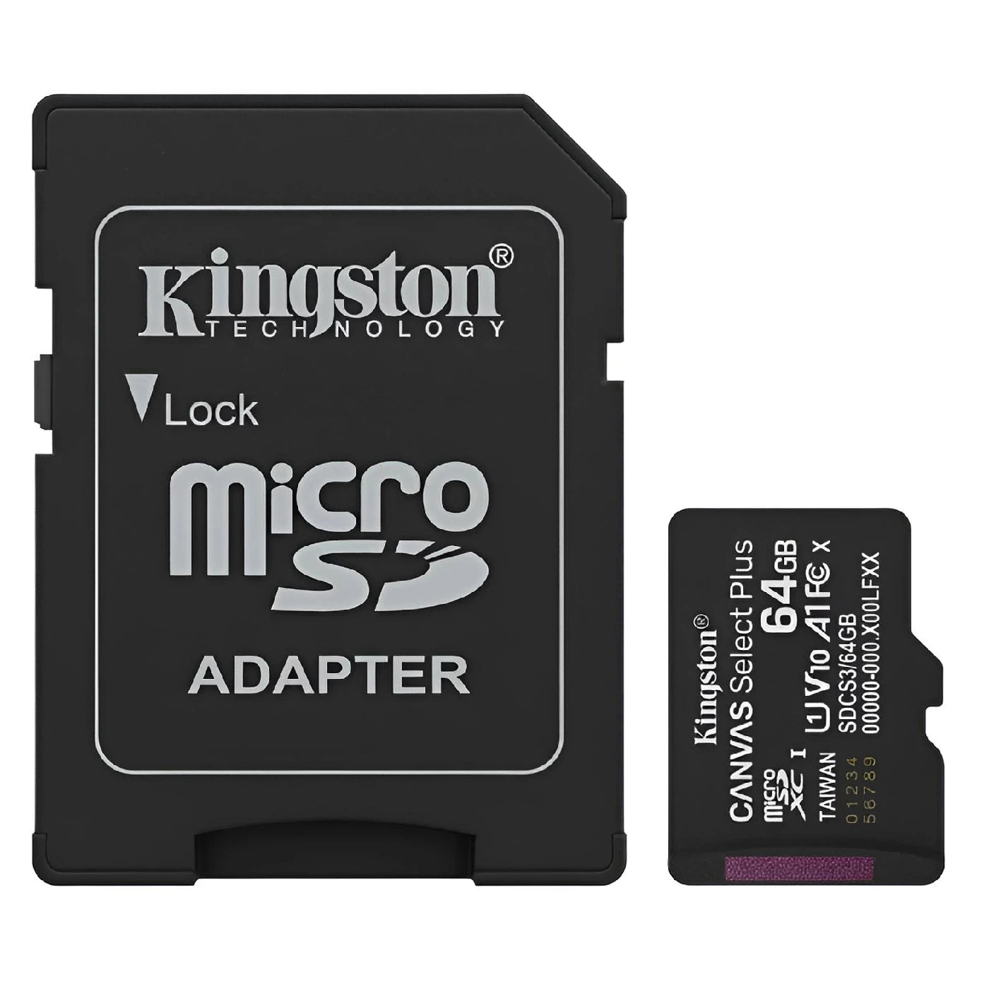 Memoria MicroSDXC 64GB Kingston Canvas Select Plus UHS-I
