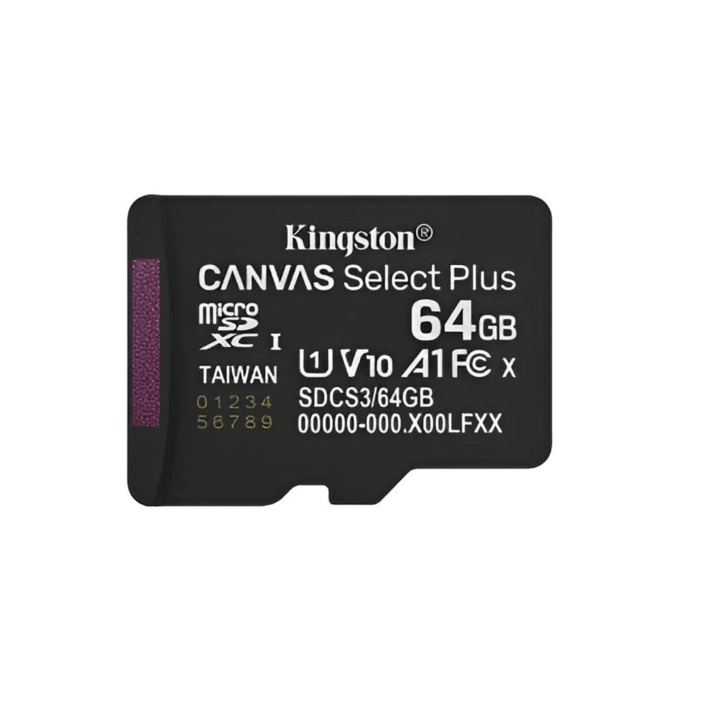 Memoria MicroSDXC 64GB Kingston Canvas Select Plus UHS-I