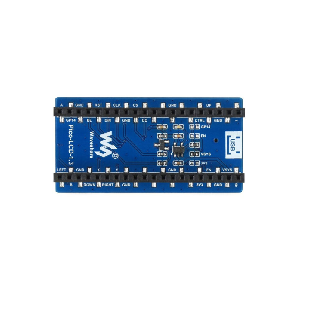 Módulo de Pantalla LCD de 1,3 pulgadas para Raspberry Pi Pico 65K colores 240x240 SPI