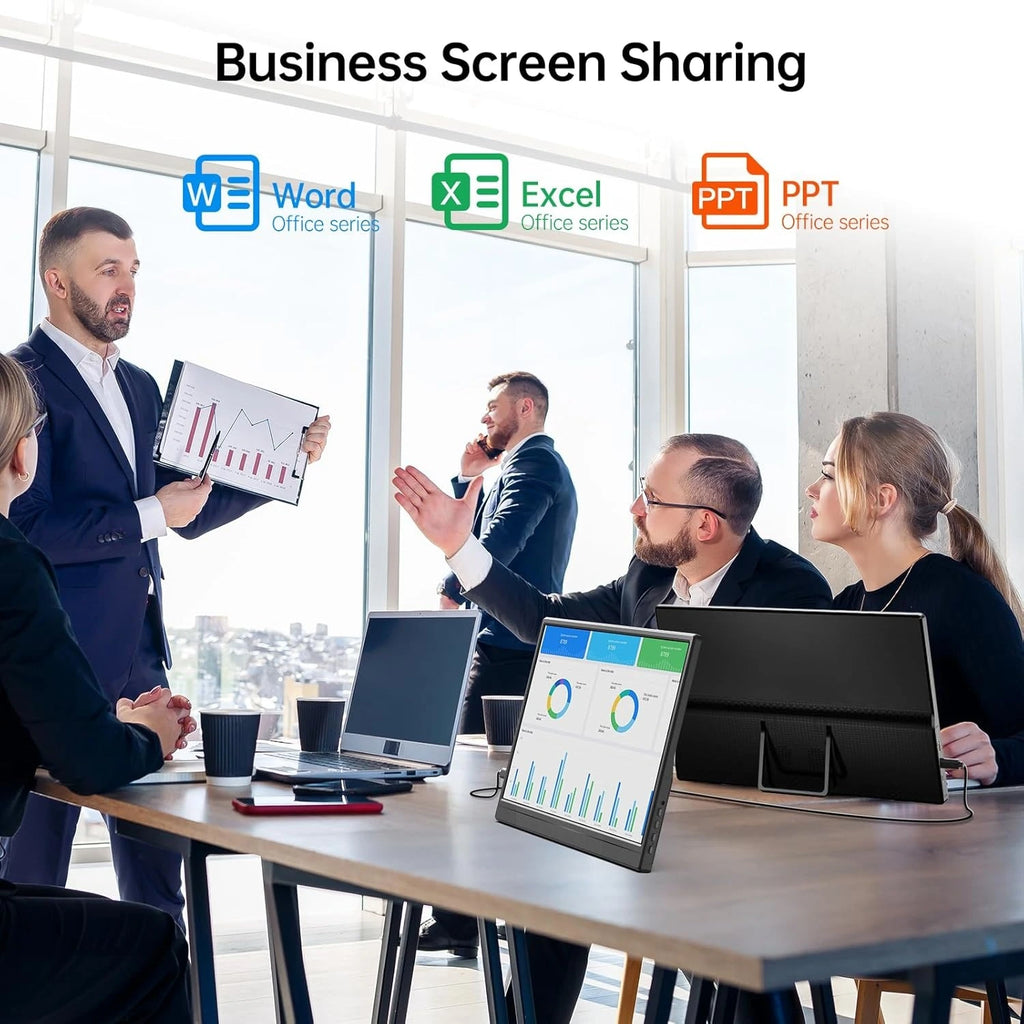 Monitor Portátil 15.6" Full HD 1080p USB-C HDMI - YXK