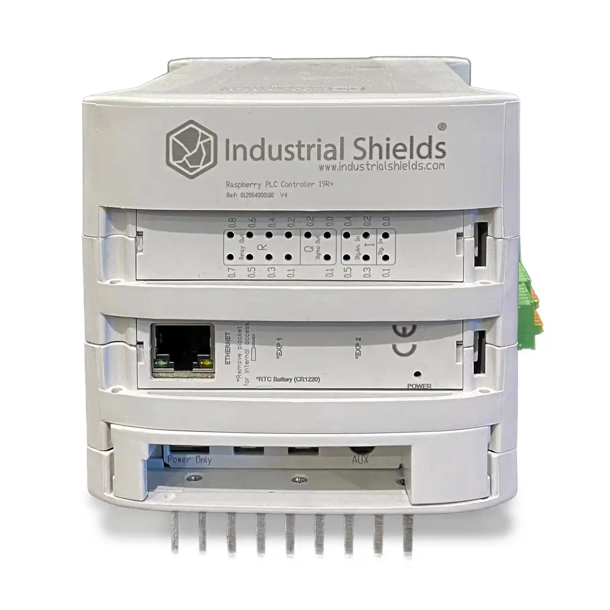 PLC Raspberry Pi 19R – 8 Relés, UPS Integrada y RS485/I2C/SPI