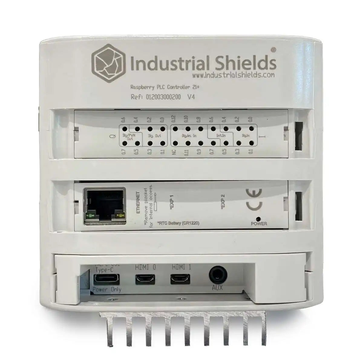 PLC Raspberry Pi 21 – 13 Entradas 8 Salidas UPS Integrada y RS485/I2C/SPI