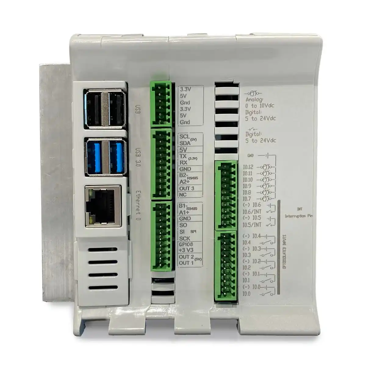 PLC Raspberry Pi 21 - 13 Entradas 8 Salidas UPS Integrada y RS485/I2C/SPI