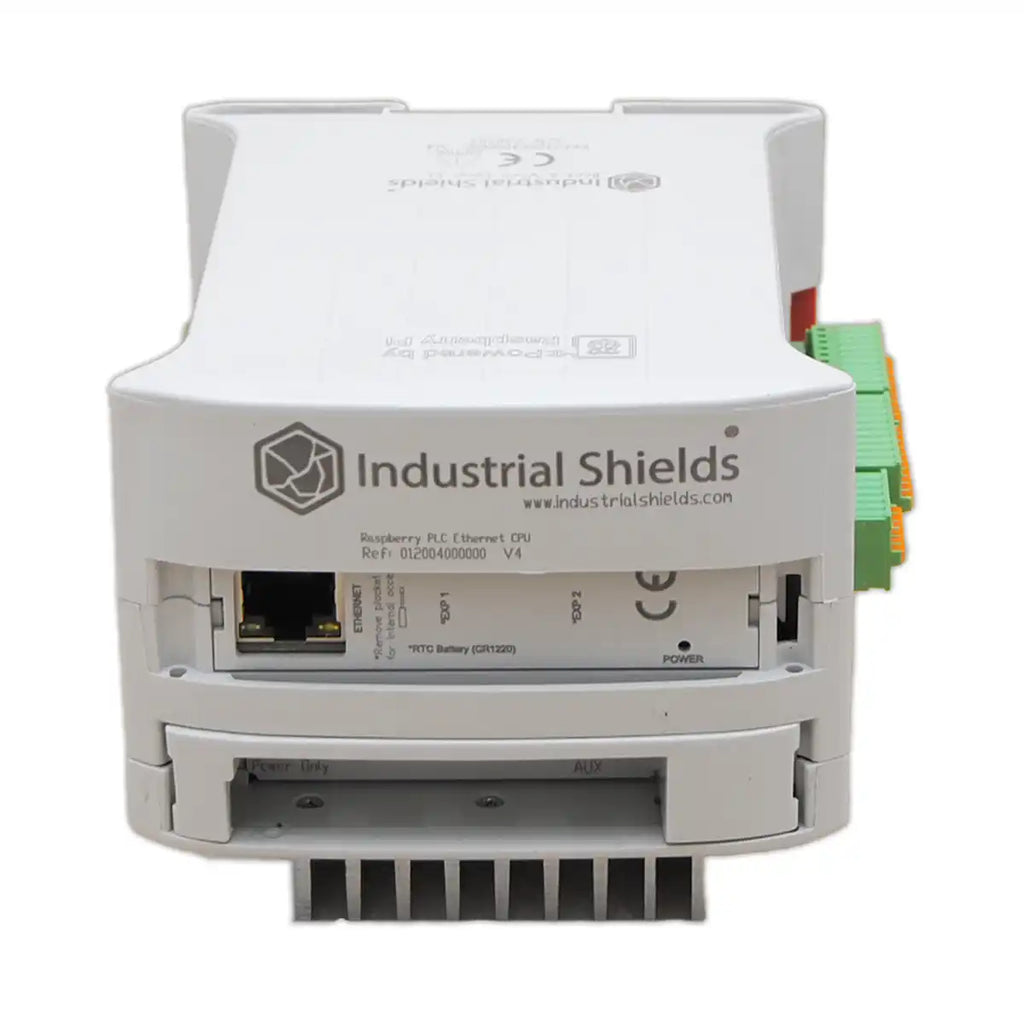 PLC Raspberry Pi CPU-Gateway con UPS Integrada y Doble Ethernet