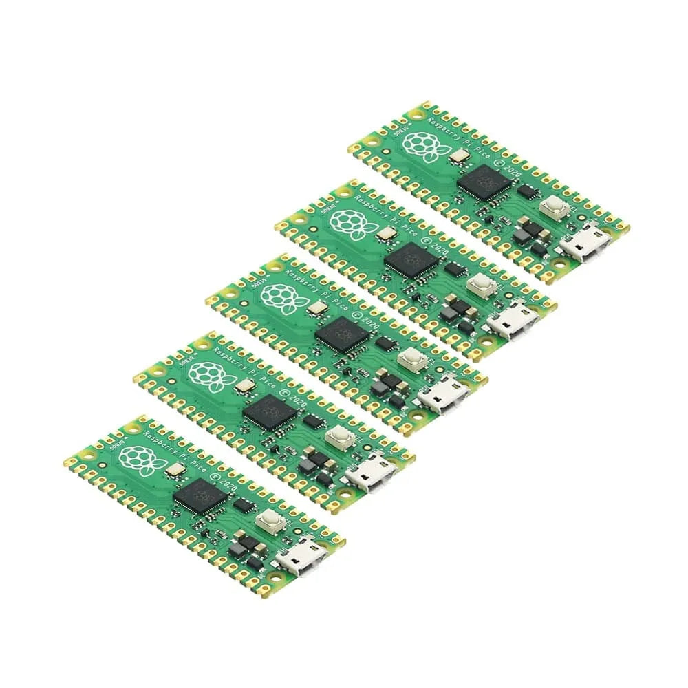 Pack 5 unidades Raspberry Pi Pico