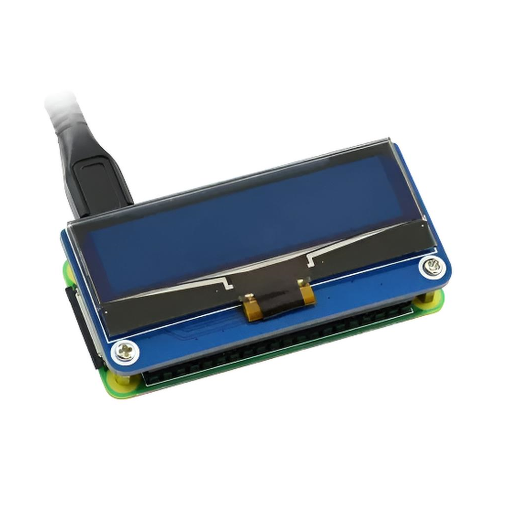 Pantalla OLED HAT 2.23 128×32 SPI/I2C para Raspberry Pi - Waveshare