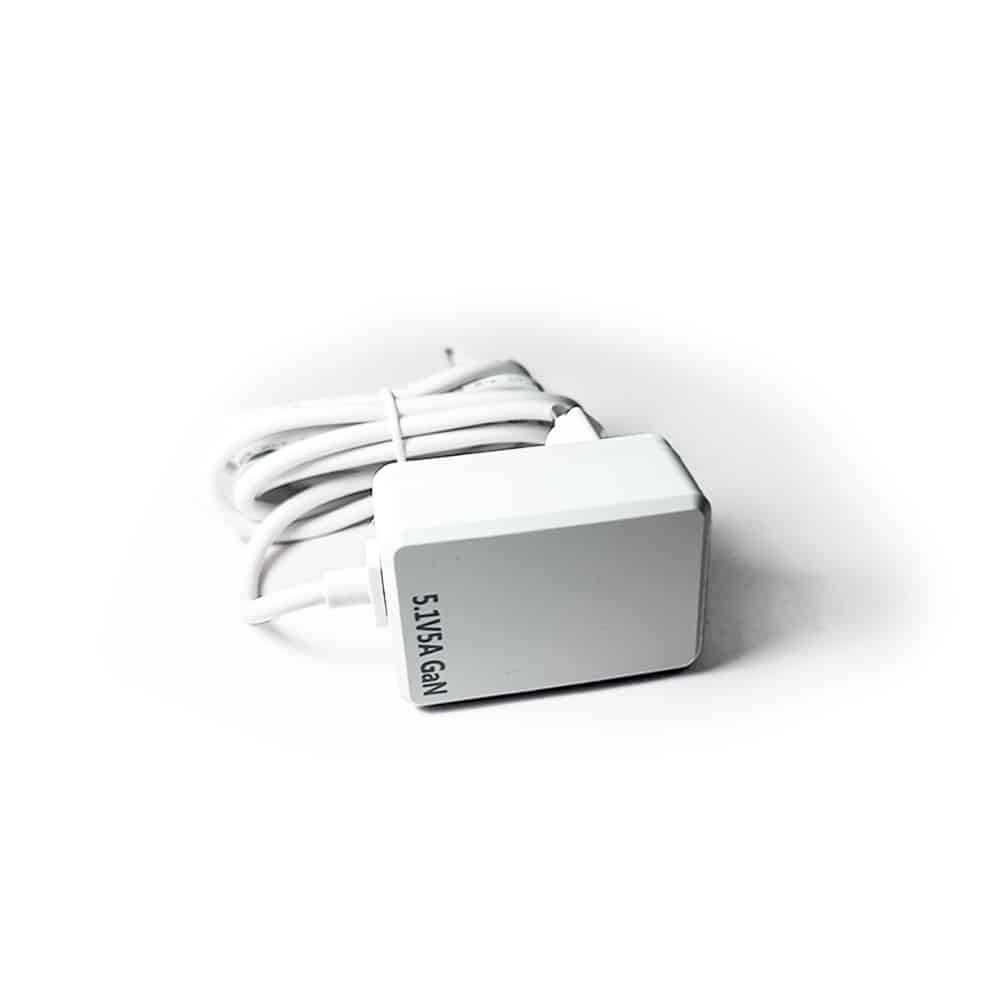 Transformador USB Tipo C 27W 5V 5A (Alternativo para Raspberry Pi 5)