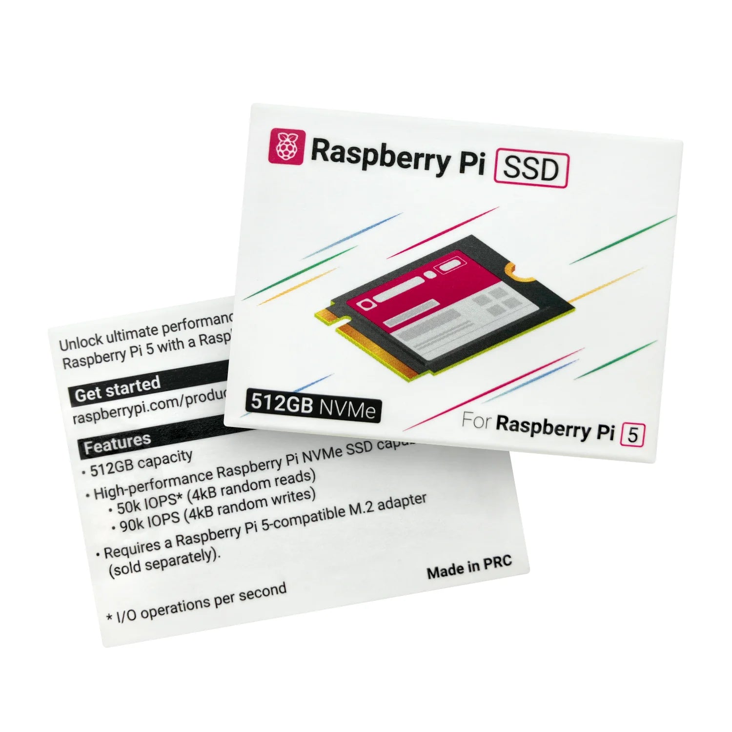 Unidad SSD 512GB Raspberry Pi - Interfaz PCIe Gen3 NVMe 2230 M.2 ...