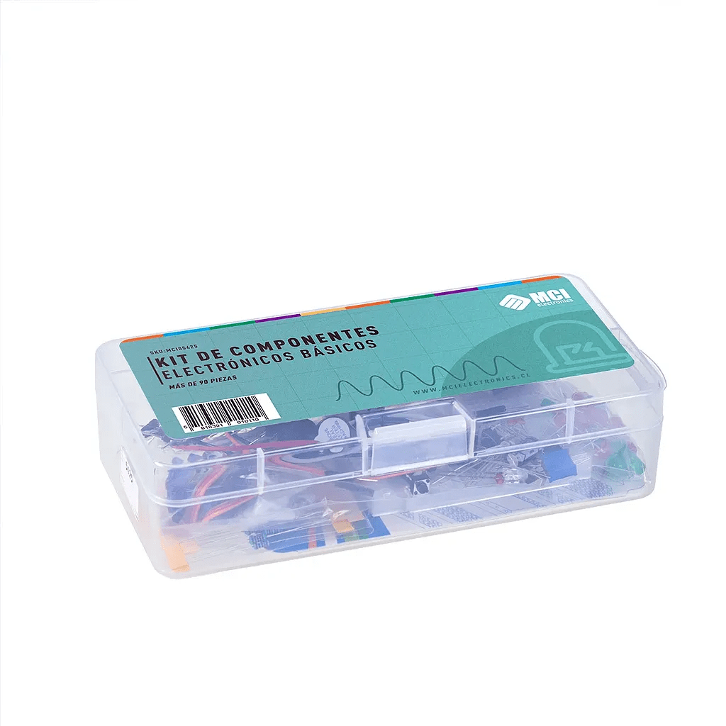 MCI Kit de Componentes Electrónicos Básicos con Caja