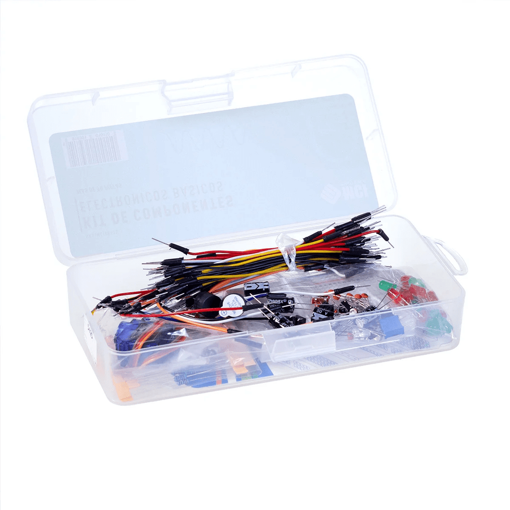MCI Kit de Componentes Electrónicos Básicos con Caja