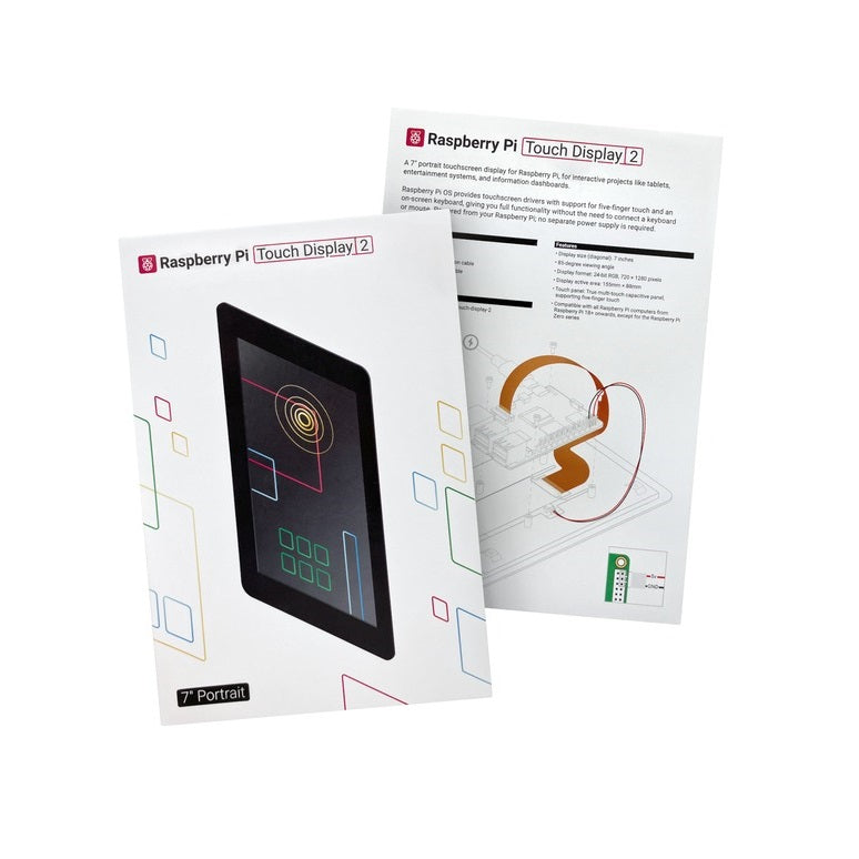 Pantalla Touch 2 Raspberry Pi de 7″