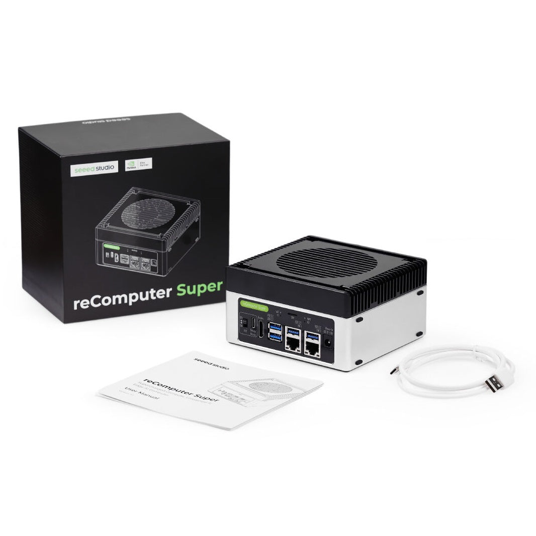 reComputer Super J4012 – Computador Edge AI con NVIDIA Jetson Orin NX 16GB (157 TOPS)