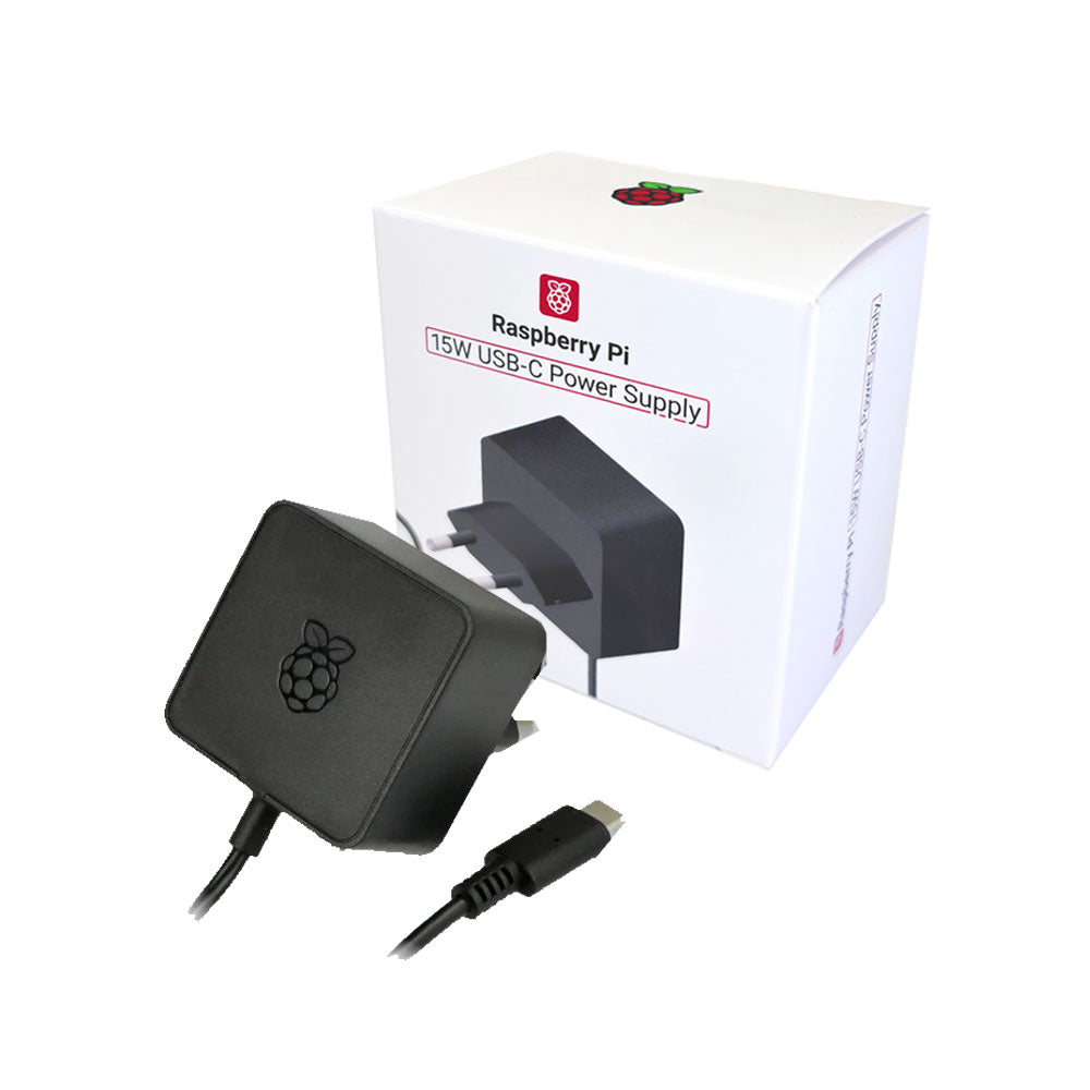 Transformador USB Tipo C 15W 5V 3A (Original para Raspberry Pi 4)